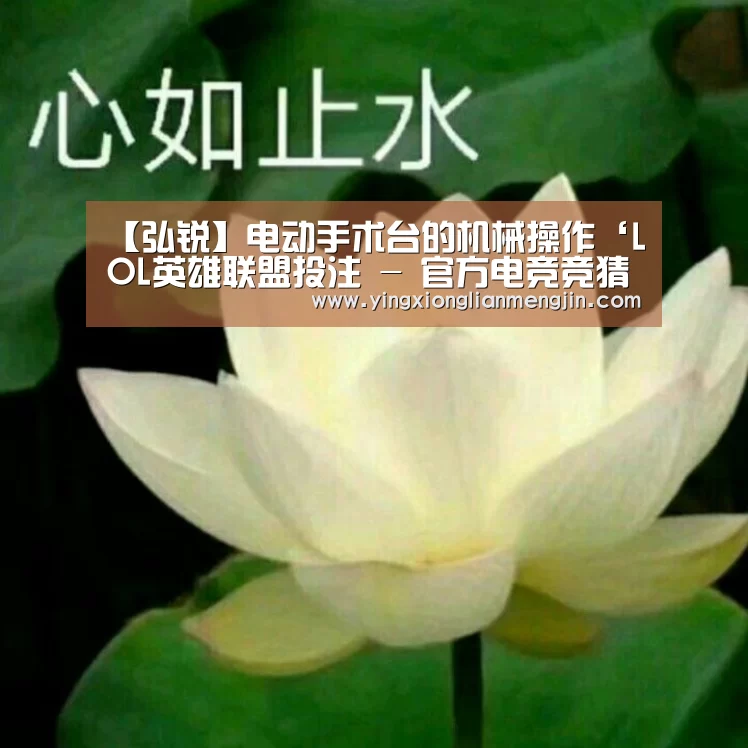 【弘锐】电动手术台的机械操作‘LOL英雄联盟投注 - 官方电竞竞猜平台’(图3) LOL英雄联盟投注 - 官方电竞竞猜平台